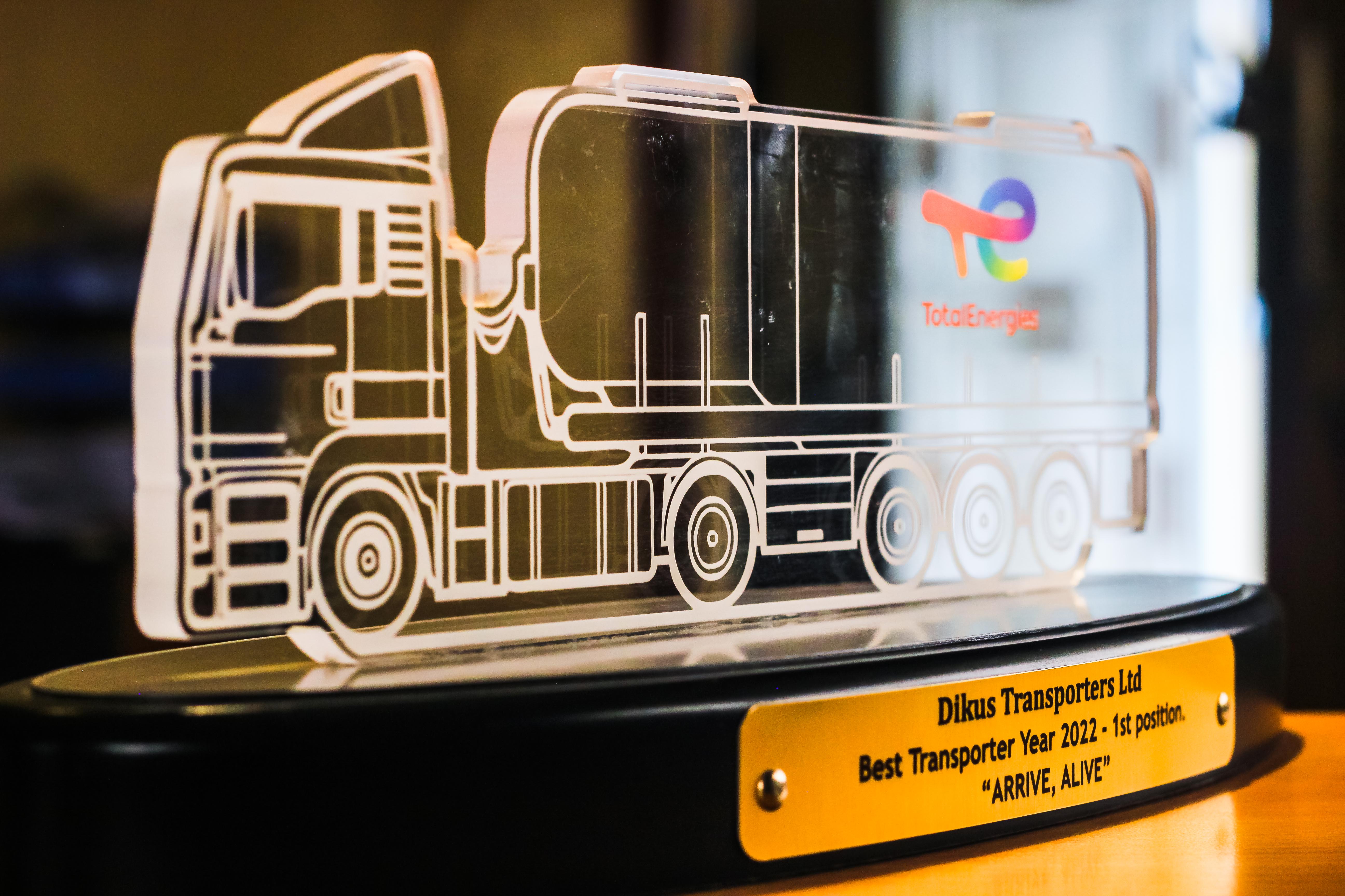 TotalEnergies Best Transporter 2022 – 1st Position